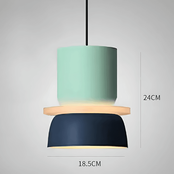 Pendant Lamp Metal | Nordic Curved Design with Built-In LED | Warm Ambient Lighting for Kitchens and Dining Rooms 16