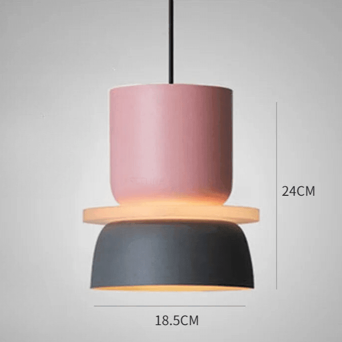 Pendant Lamp Metal | Nordic Curved Design with Built-In LED | Warm Ambient Lighting for Kitchens and Dining Rooms 15