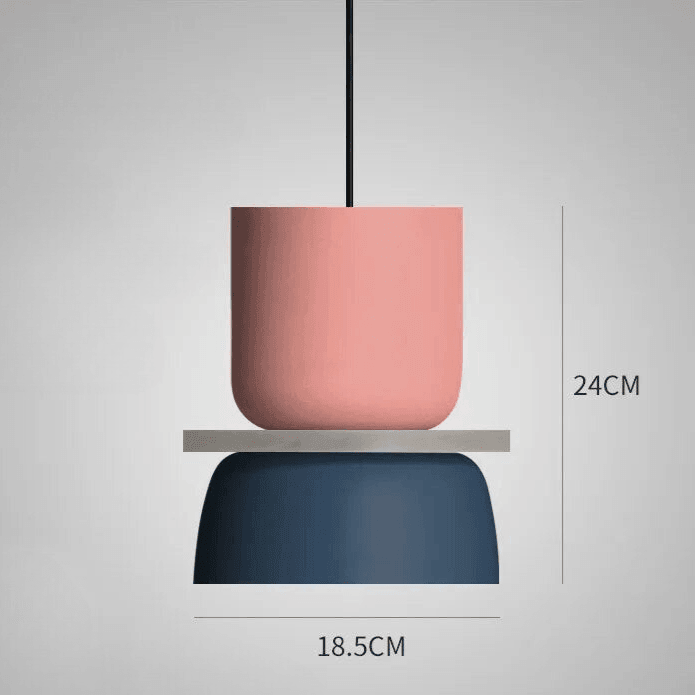 Pendant Lamp Metal | Nordic Curved Design with Built-In LED | Warm Ambient Lighting for Kitchens and Dining Rooms 19