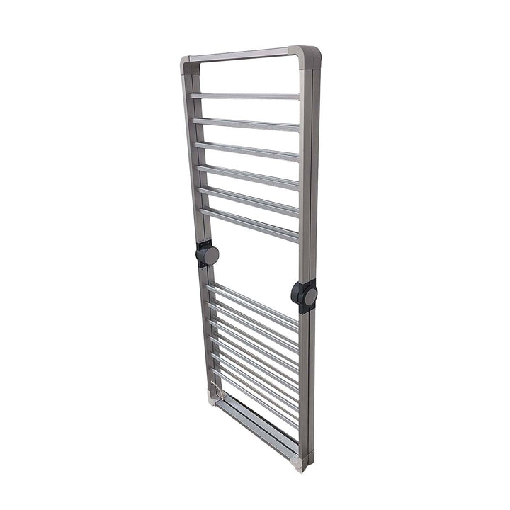 Clothes Drying Rack Folding Laundry with Aluminum Frame and Portable Space-Saving Design - Image 5