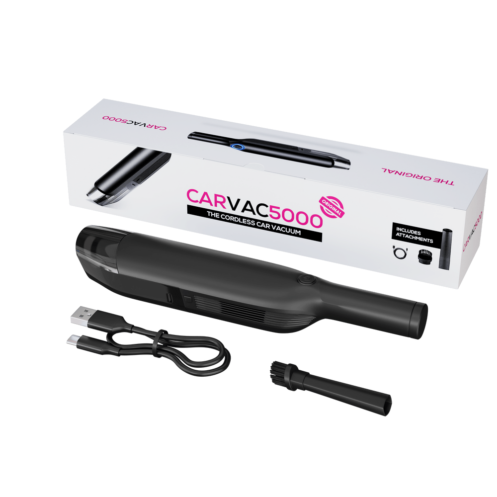Cordless Car Vacuum Cleaner with Hepa Filter and Portable Handheld Design Steam - Image 2
