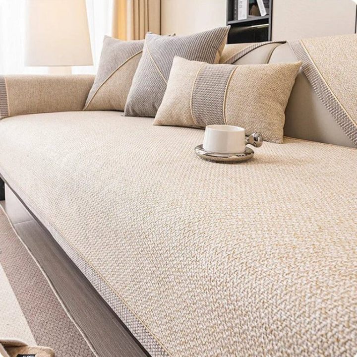 Cotton Sofa Cover Protector Furniture Non Slip - Image 3