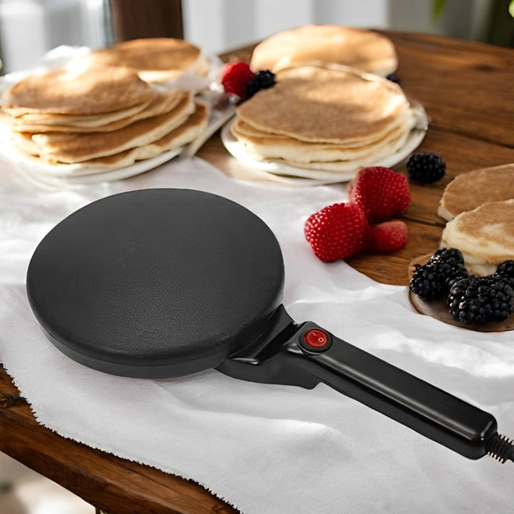 Electric Crepe Maker Non-Stick Coating | Rapid Heat Technology for Even Cooking | Cool-Touch Handle, Portable Design 2