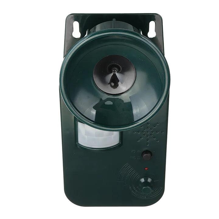 Ultrasonic Animal Repeller Cordless | Motion Sensor, Adjustable Frequency, 5000 Sq Ft Range | Weatherproof Outdoor Use 5