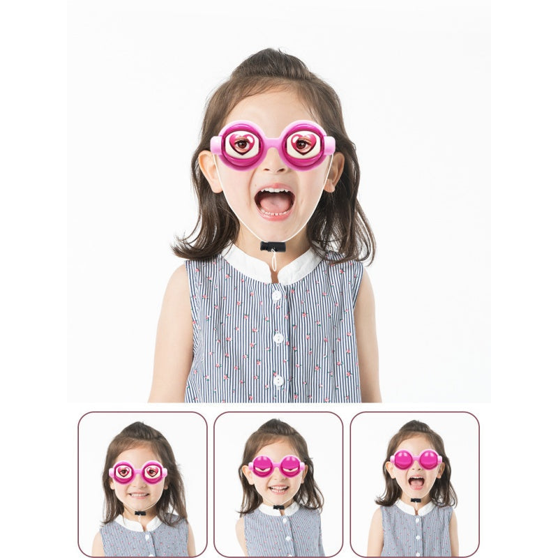 Jaw-Activated Blinking Novelty Glasses Adjustable Party Eyewear 6