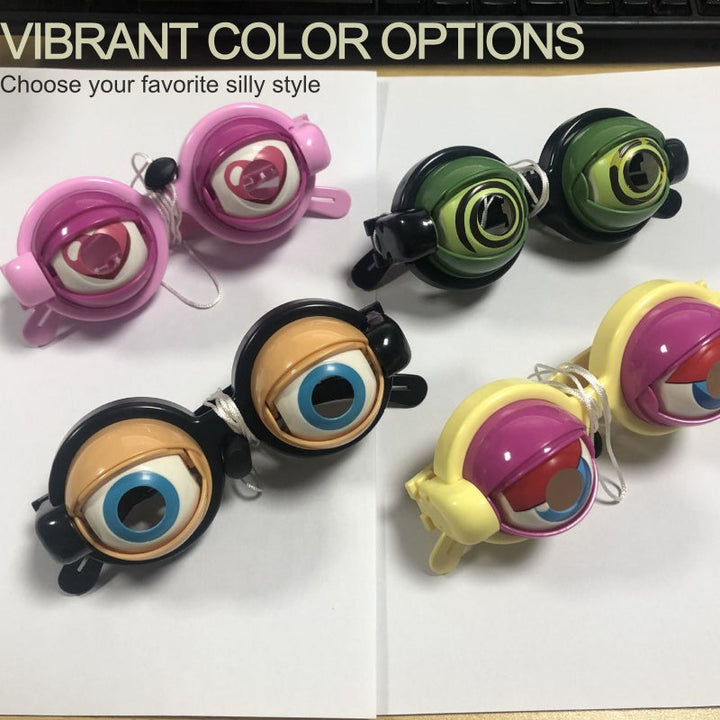 Jaw-Activated Blinking Novelty Glasses Adjustable Party Eyewear 7