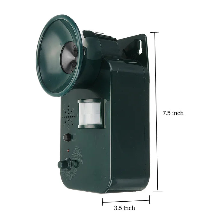Ultrasonic Animal Repeller Cordless | Motion Sensor, Adjustable Frequency, 5000 Sq Ft Range | Weatherproof Outdoor Use 8