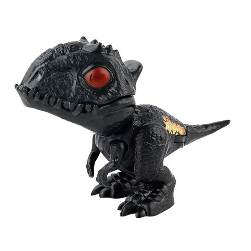 Dinosaur Toy Finger Puppet Bite-Ready Rounded Edges with Movable Tail 9