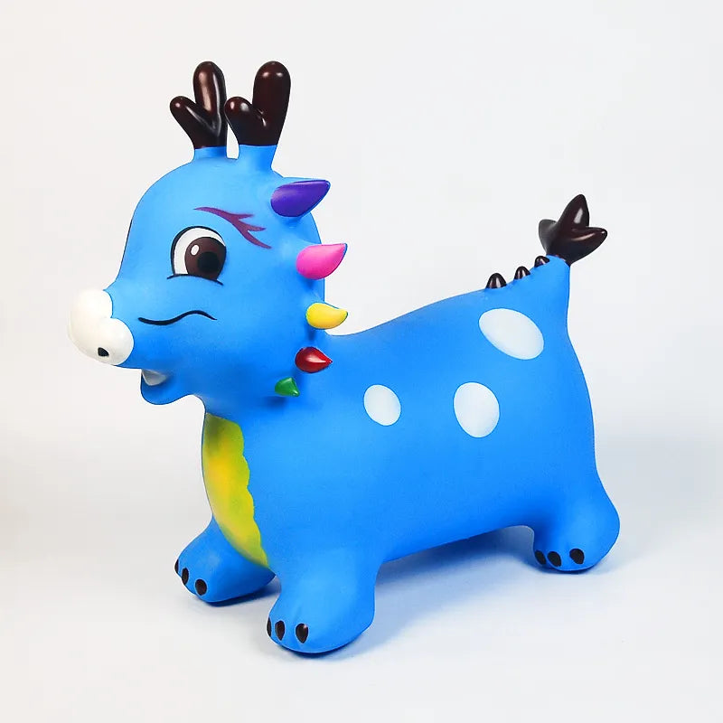 Bouncy Animal Hopper Kids Ride-On Toy 30 Songs Handles 12