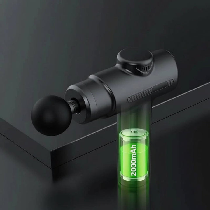Deep Tissue Massage Gun Portable Rechargeable Electric Eight Head For Muscle Recovery - Image 2