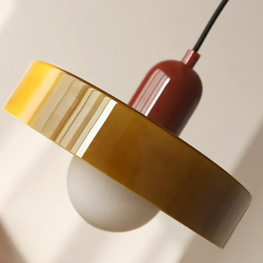 Marble Ceiling Pendant Light | 25x18 cm or 35x22 cm, Scandinavian Design | Warm Ambient Glow, Multiple Colours 20