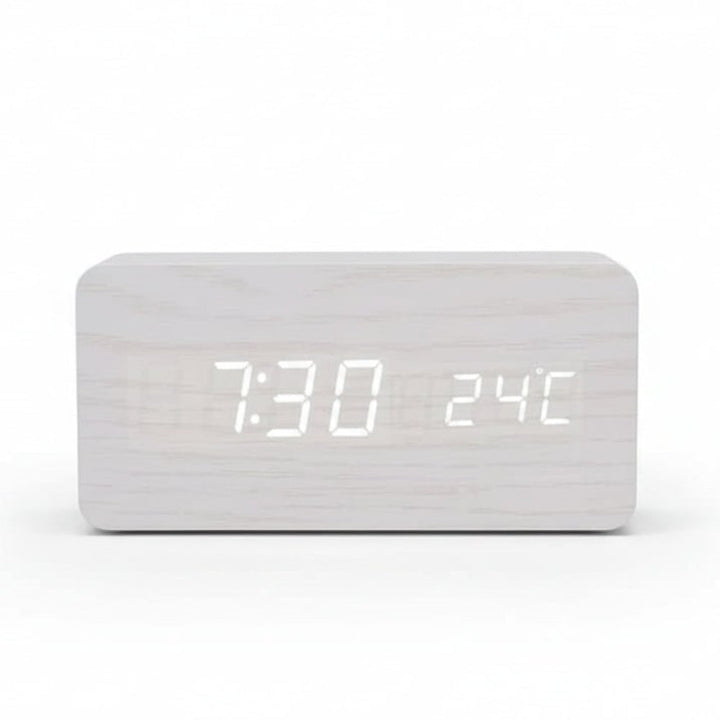 Digital Alarm Clock Modern Design Multi Function Display - Image 12