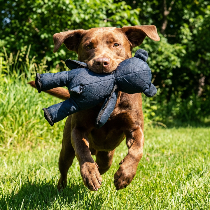 Plush Bear Dog Toy | Built-In Squeaker &amp; Reinforced Stitching | Interactive Chew Toy for Dogs, Machine Washable 1