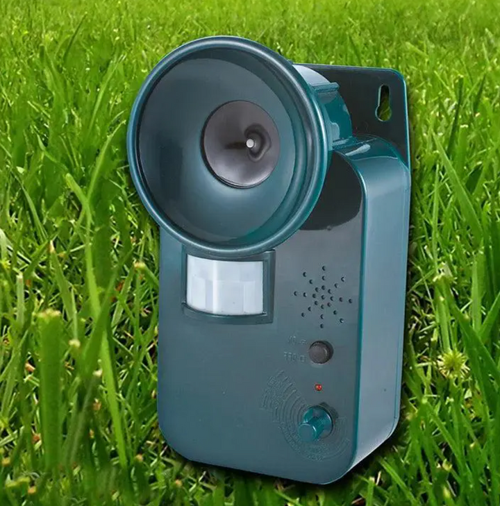 Ultrasonic Animal Repeller Cordless | Motion Sensor, Adjustable Frequency, 5000 Sq Ft Range | Weatherproof Outdoor Use 1
