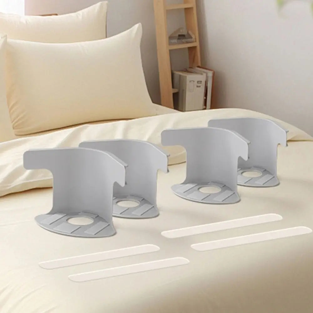 Bed Clips for Sheets PVC Straps | Adjustable Heavy-Duty Buckles, Universal Fit | Keeps Fitted Sheets Tight and Flat 1