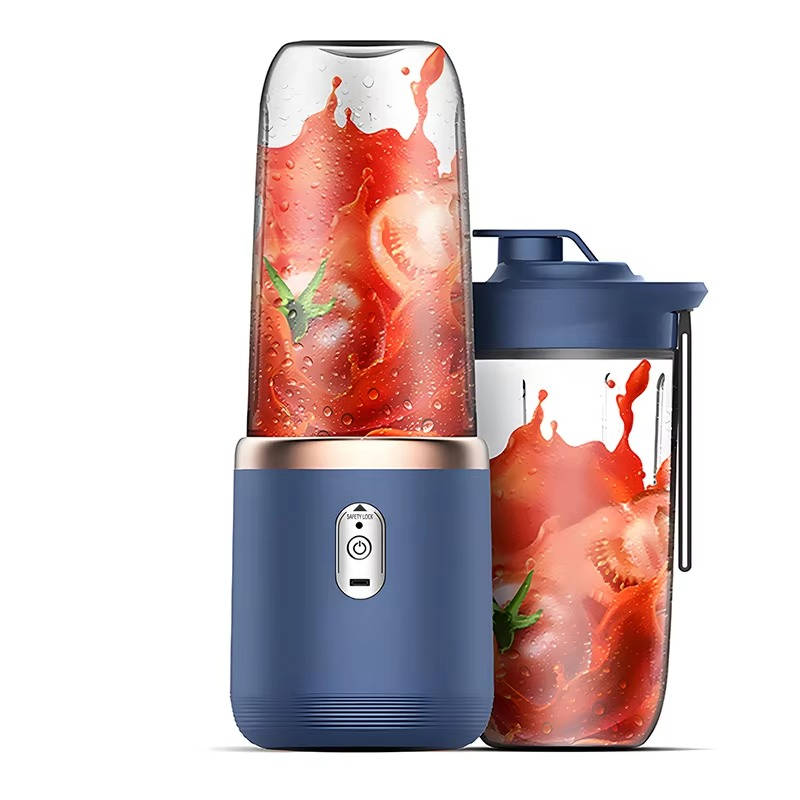 Portable Blender USB Rechargeable | 21,000 RPM Six-Blade Stainless Steel Motor | 1500mAh Battery, Two Cups &amp; Sport Lid Included 2