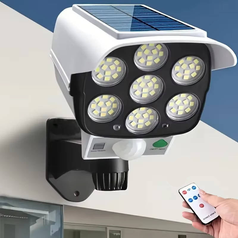 Solar Motion Sensor Light 77 LED | 2000 Lumens, 360 Degree Rotation, 3 Modes | Waterproof IP65 Outdoor Security 5