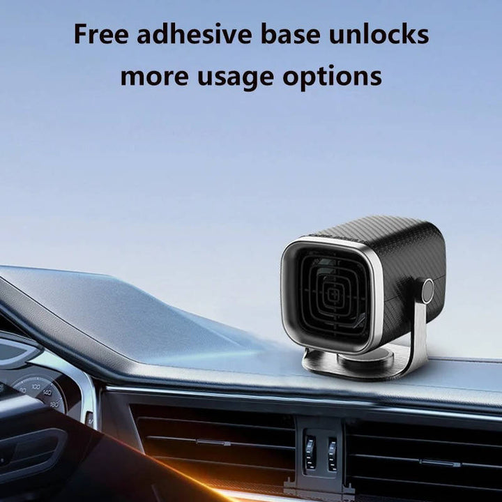 Portable Car Heater and Defroster | 12V 120W or 24V 150W Ceramic Fan | 360° Rotation, Fast Windshield Defogging 6