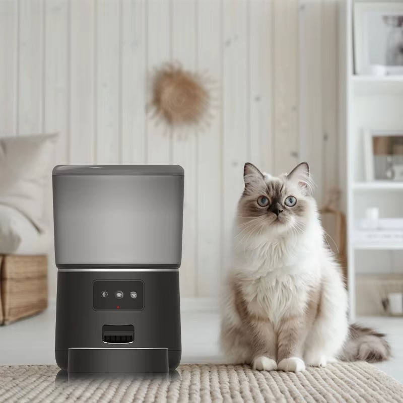 Automatic Pet Feeder Stainless Steel Bowl | Smartphone App Controlled Portion Dispenser | 17 Cup Capacity for Cats &amp; Dogs 3