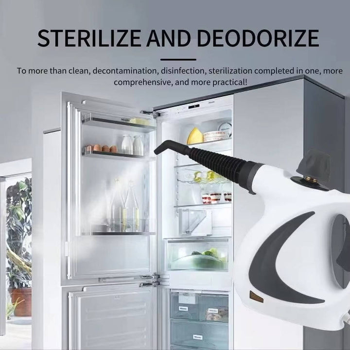 Handheld Steam Cleaner 1050W | 3 Bar High Pressure Steam Ready in 15 Seconds | 4 Brush Heads for Multi-Surface Cleaning 5