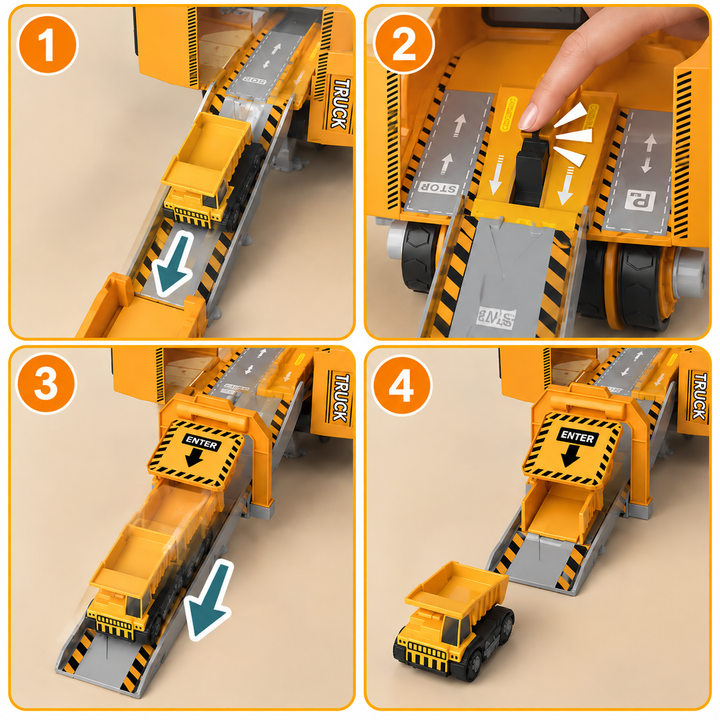 Take Apart Construction Vehicle Toy Set Screwdriver Figure 3