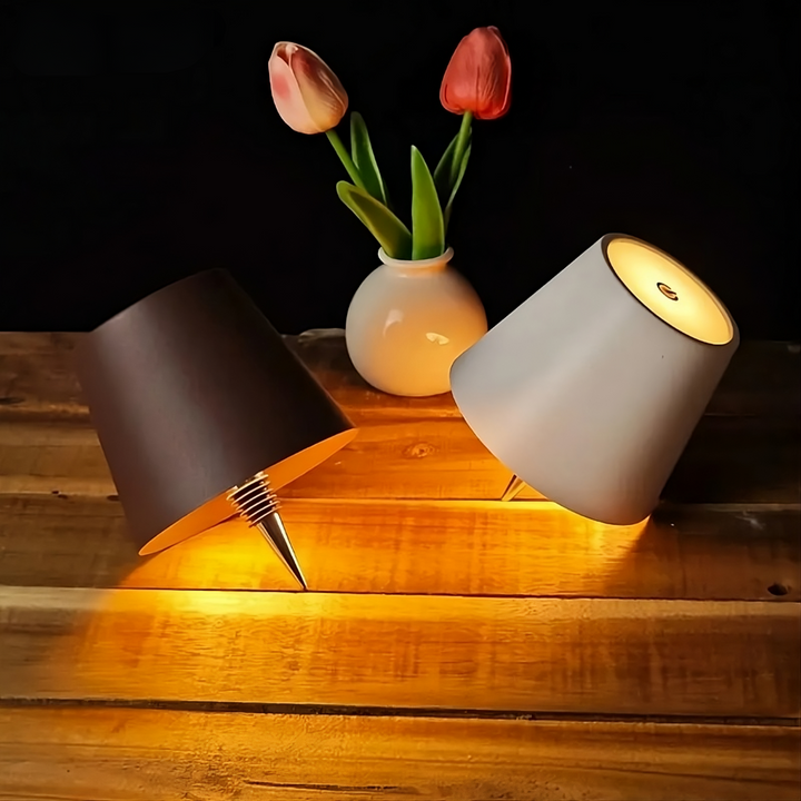 Rechargeable Bottle Light LED Cap Touch Control 3 Brightness 3