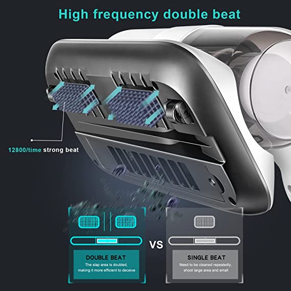 UV Mite Removal Vacuum Cleaner 12kPa Suction | HEPA Filter, Double Pulsation | Deep Cleans Mattress, Pillows &amp; Carpet 3