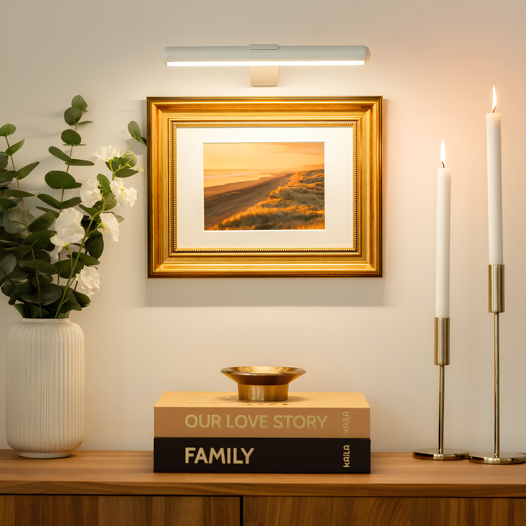 Rechargeable LED Wall Light Remote Control 120° Rotation 3 Colours 14