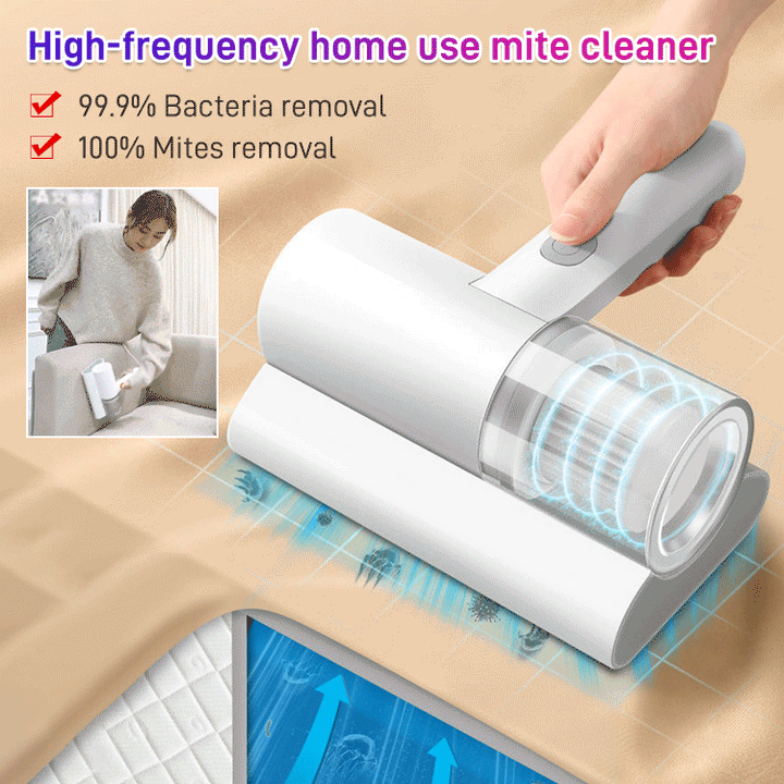 UV Mite Removal Vacuum Cleaner 12kPa Suction | HEPA Filter, Double Pulsation | Deep Cleans Mattress, Pillows &amp; Carpet 1