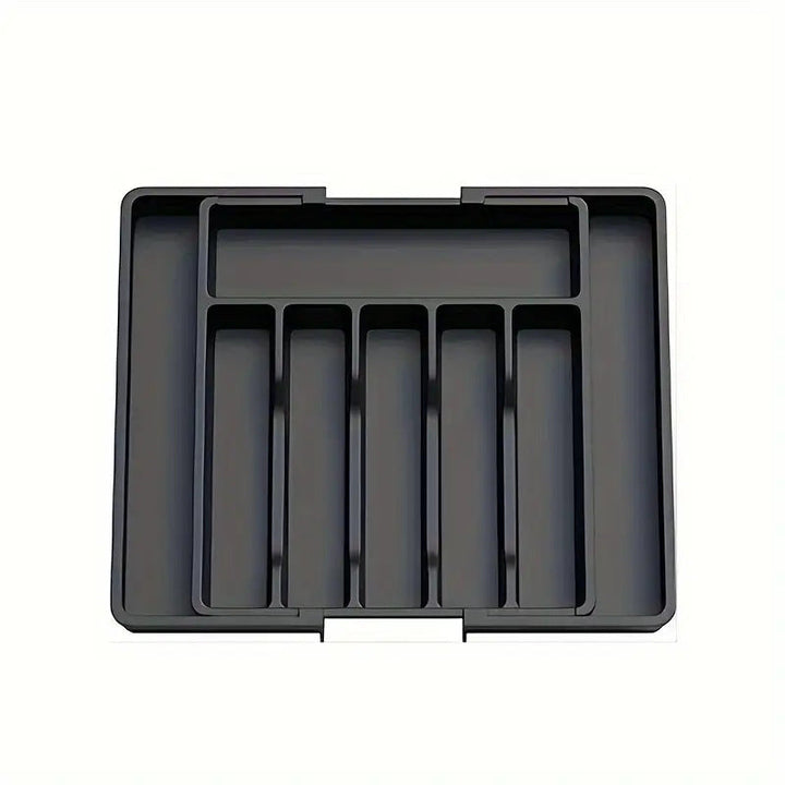 Expandable Kitchen Organizer Drawer Tray with Multiple Compartments 11