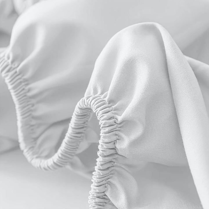 Extra Deep Fitted Bed Sheet, Up to 29 cm Depth | Single, Double, King, Super King, 12 Colours | Wrinkle-Resistant All-Season Fit 28