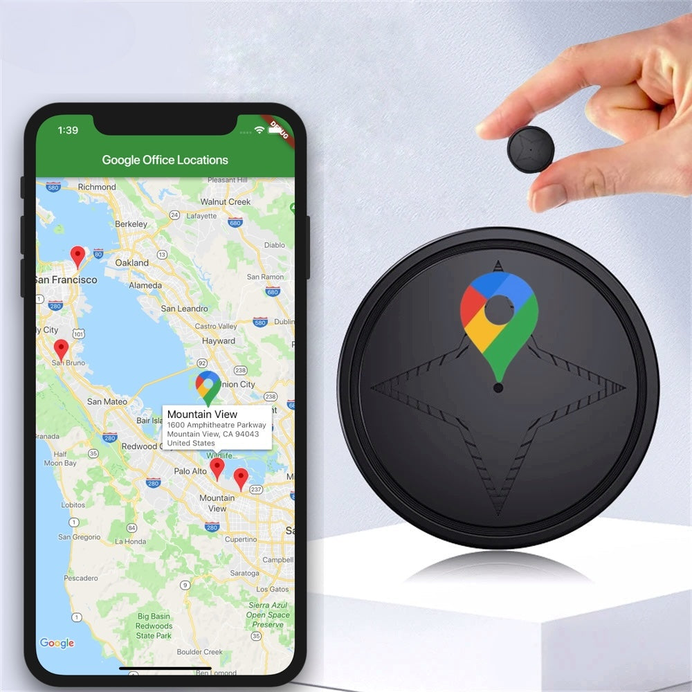 Compact GPS Vehicle Tracker | Real-Time Location Tracking | Magnetic Mount, Rechargeable Battery &amp; Weather-Resistant Housing 5