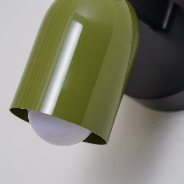 Macaron Wall Lamp Iron | Nordic Dome Design with Space-Saving Wall Mount | Soft Ambient Glow for Bedroom &amp; Corridor 16