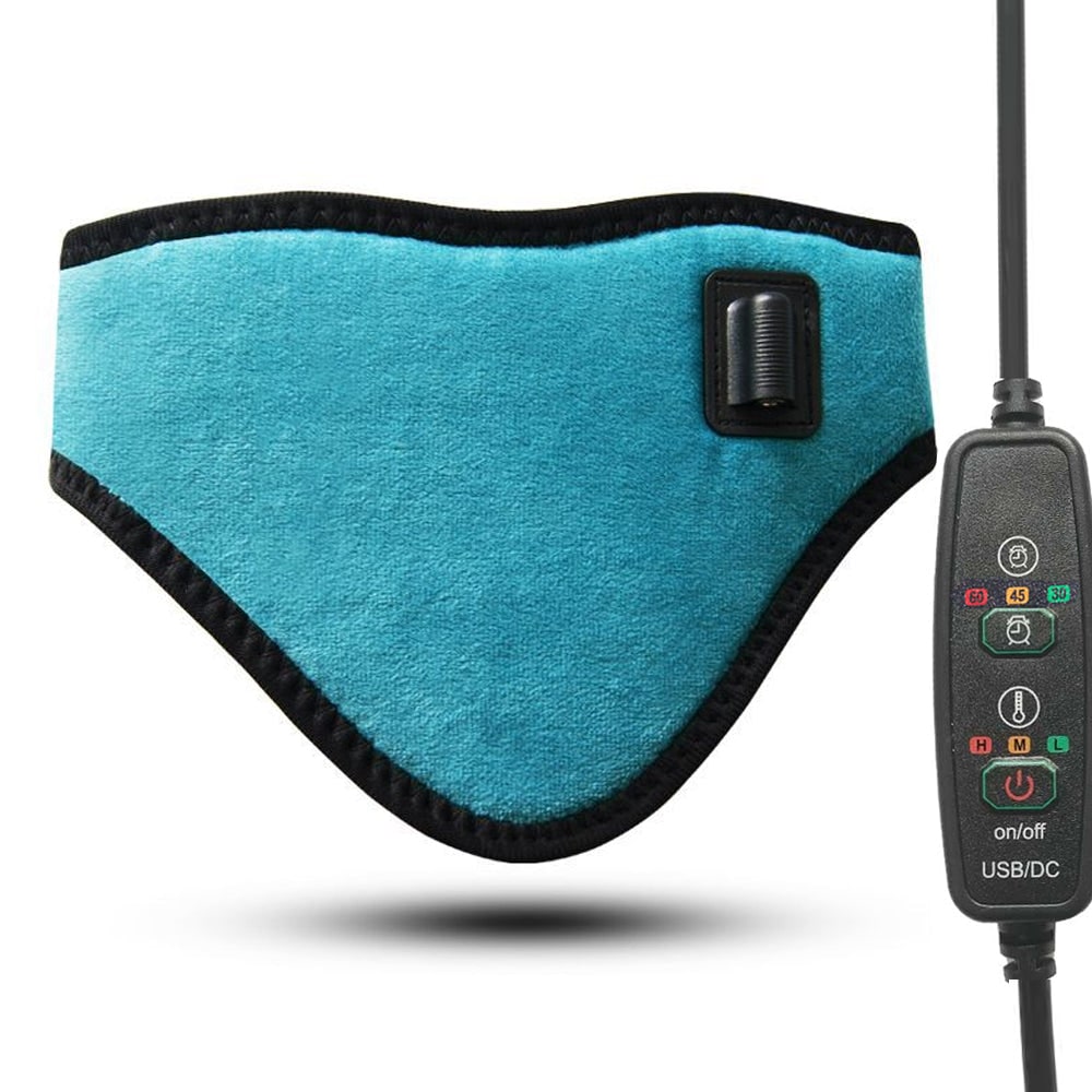 Electric Neck Heating Pad and Heated Wrap with USB Controller for Pain Relief Microwavable - Image 4