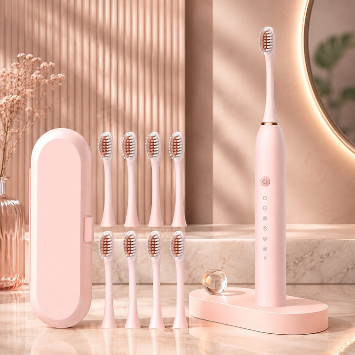 Electric Sonic Toothbrush | 5 Cleaning Modes &amp; 8 Replacement Heads | Quiet Under 36dB, Gentle on Sensitive Gums 7