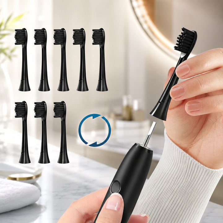 Electric Sonic Toothbrush | 5 Cleaning Modes &amp; 8 Replacement Heads | Quiet Under 36dB, Gentle on Sensitive Gums 4