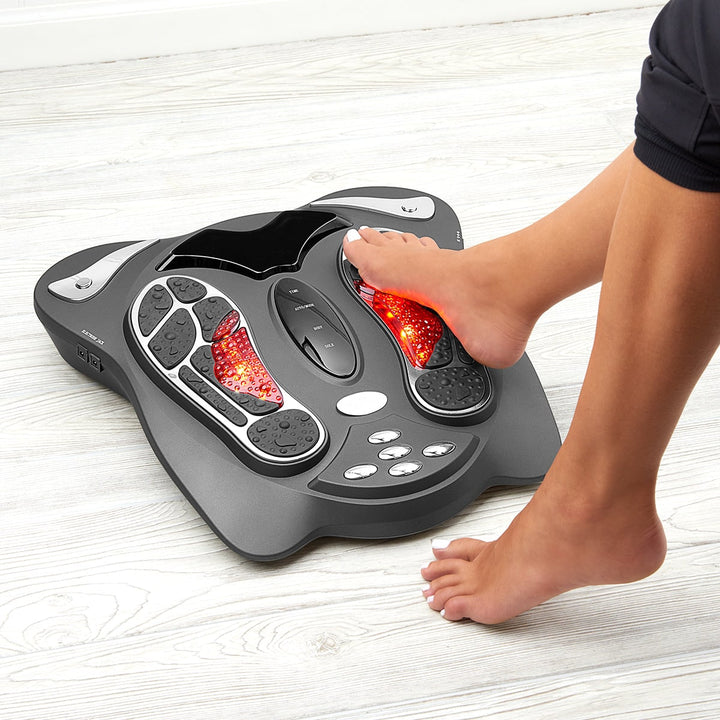 Ems Foot Massager Circulation Machine Wireless Remote Electrode Pads LED - Image 1