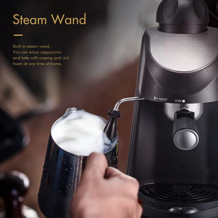 Espresso Machine Steam Wand 3.5 Bar Fast Heat-Up Brewing 4
