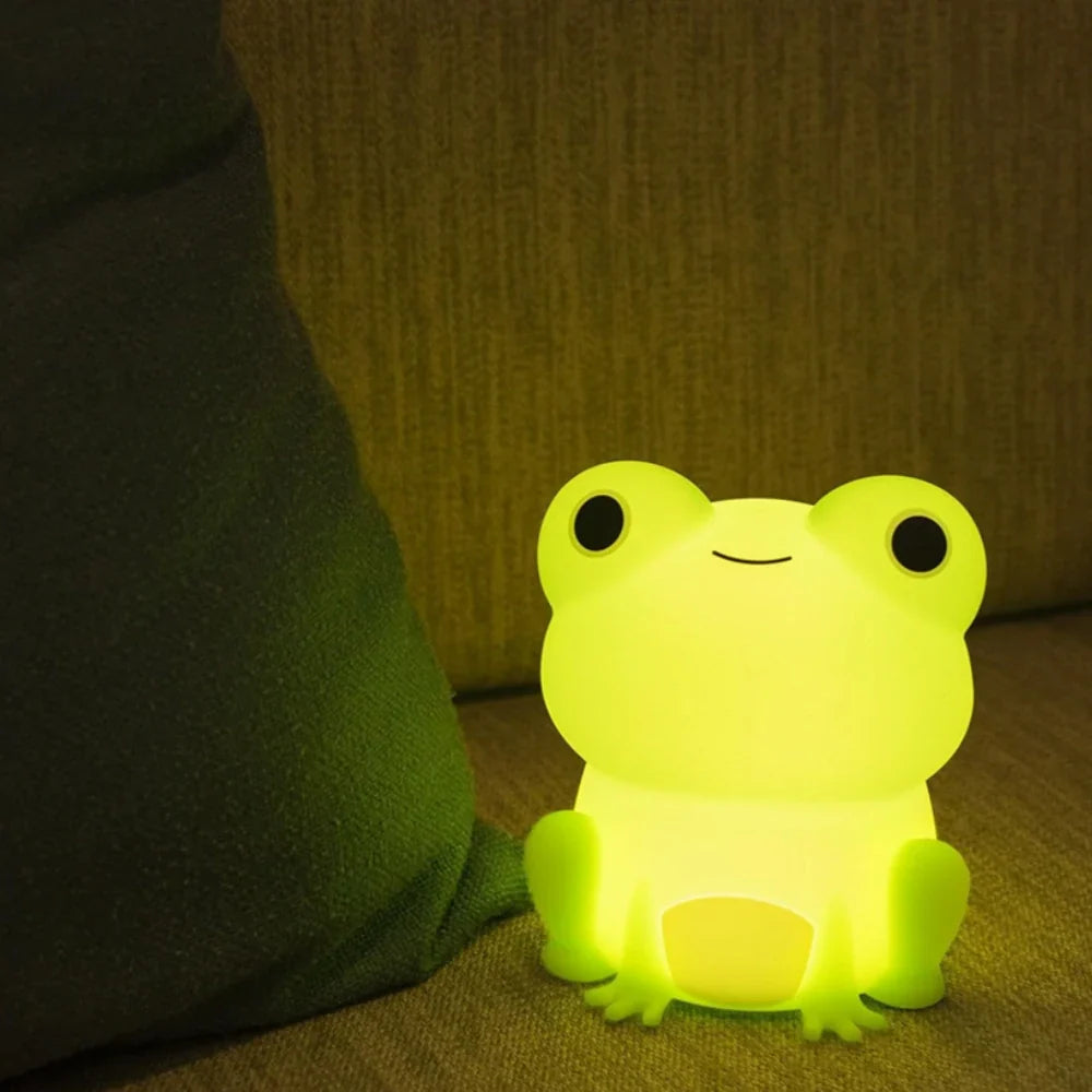 Silicone Squeeze Night Light | Adjustable 3-Level Brightness &amp; Rechargeable | 30-Minute Sleep Timer for Bedtime 10