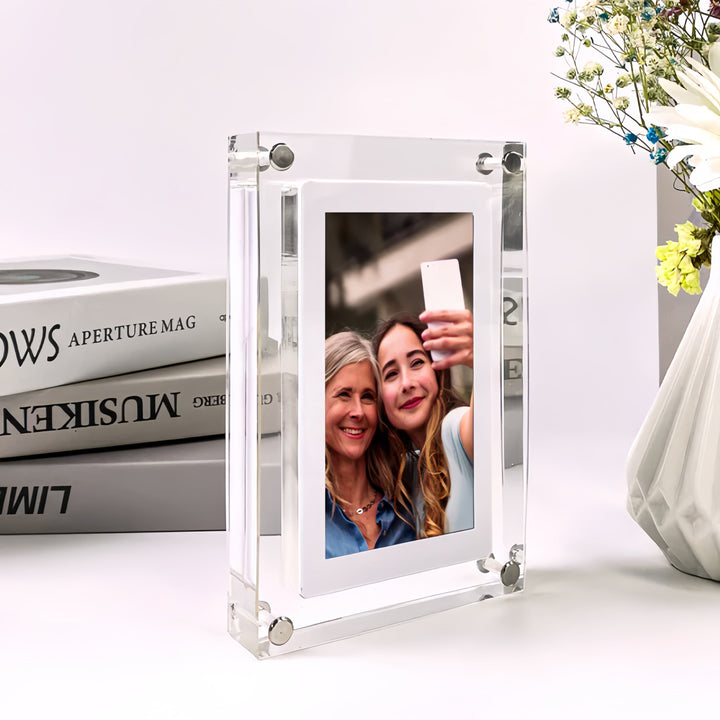 18 cm HD Digital Photo Frame Rechargeable Stereo Speakers 1
