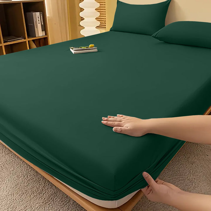Extra Deep Fitted Bed Sheet, Up to 29 cm Depth | Single, Double, King, Super King, 12 Colours | Wrinkle-Resistant All-Season Fit 49