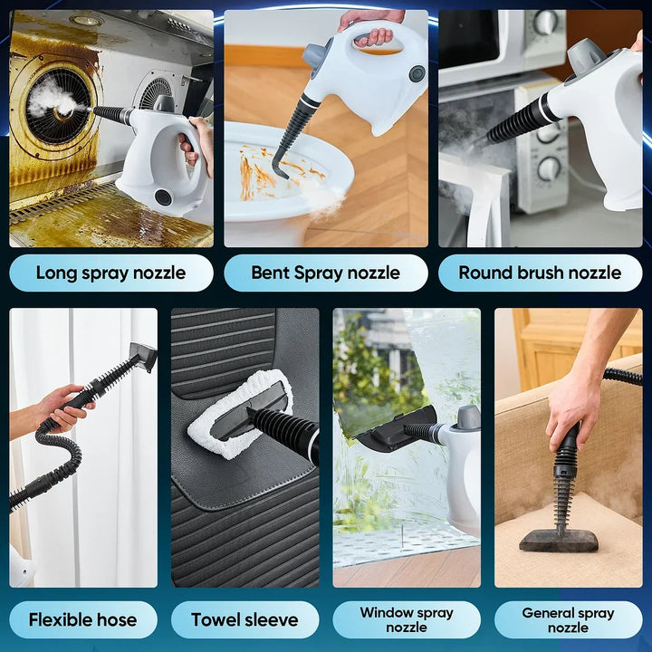 Handheld Steam Cleaner | Multi Surface Cleaning Kit