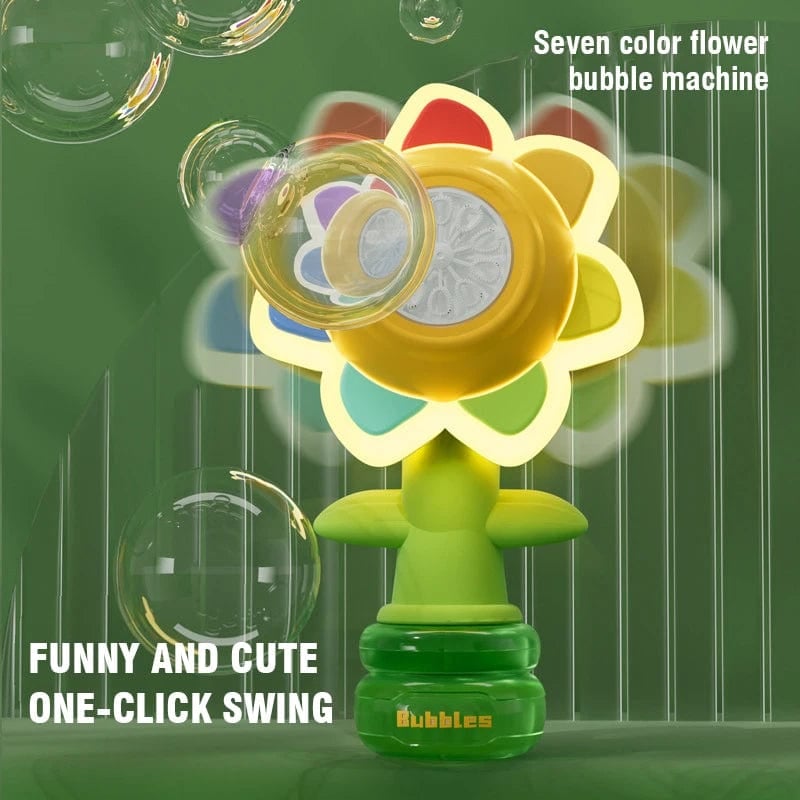 Bubble Spinner Toy Rechargeable ABS Plastic Handheld with Charging Cable 6
