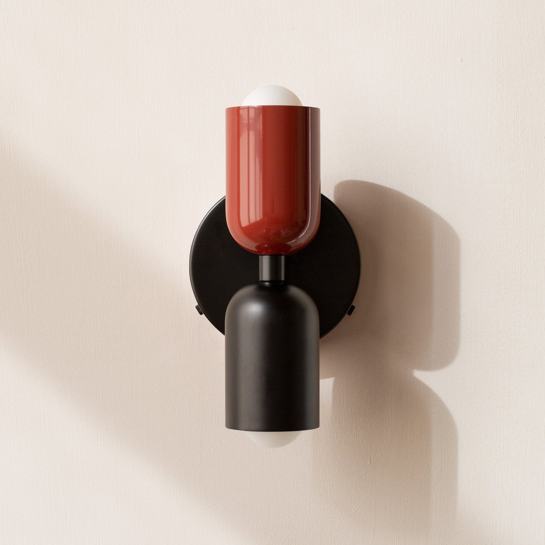 Macaron Wall Lamp Iron | Nordic Dome Design with Space-Saving Wall Mount | Soft Ambient Glow for Bedroom &amp; Corridor 3