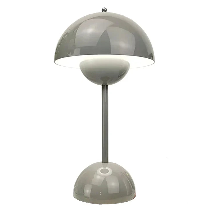 Cordless Touch Table Lamp 25 cm | Retro Style, Touch-Dimming Base | 3 Brightness Levels, Battery-Powered, No Cables 9