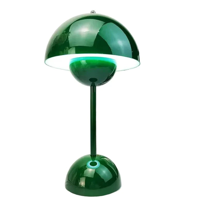 Cordless Touch Table Lamp 25 cm | Retro Style, Touch-Dimming Base | 3 Brightness Levels, Battery-Powered, No Cables 10