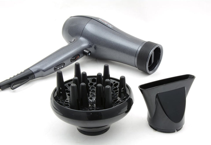 Hair Dryer with Diffuser and Concentrator Nozzle Oscillating Ionic Styling Tool - Image 6