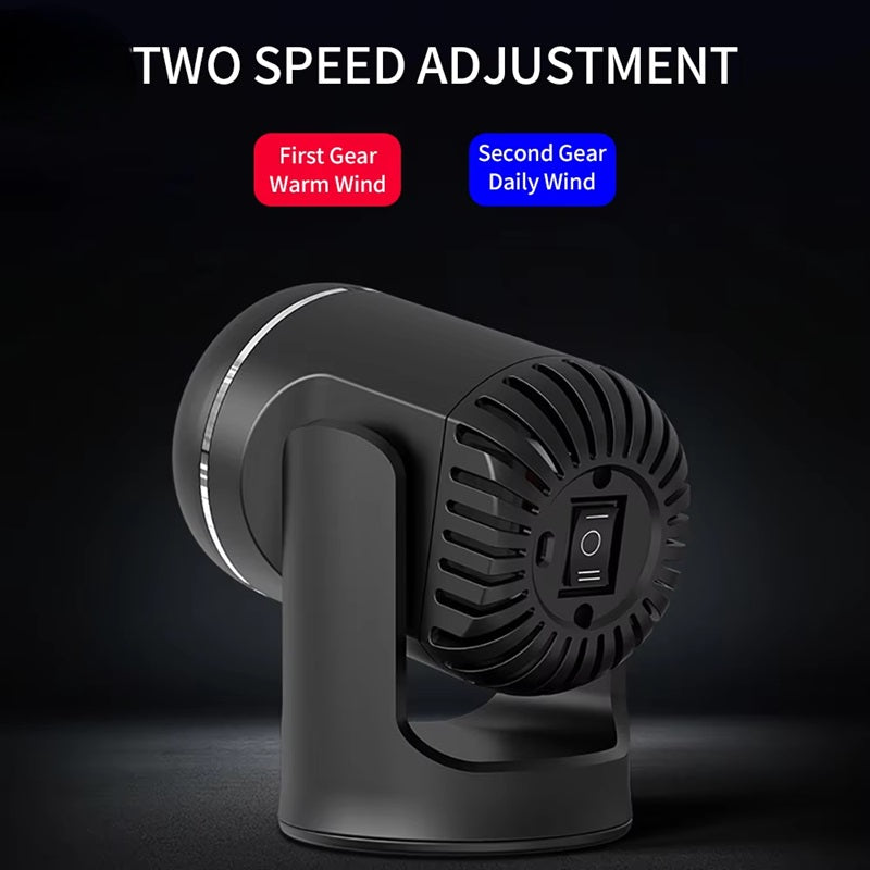 Portable Car Heater 12V | 360° Rotation, Heating &amp; Cooling Modes | PTC Plate, Overheat &amp; Fuse Protection for Vehicles 6