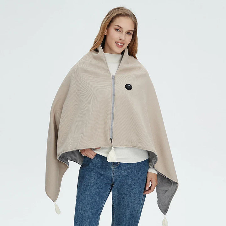 Electric Heated Blanket 140 x 80 cm | 3 Heat Settings, 8 Heating Zones | USB-Powered, Washable, Powerbank Included 3