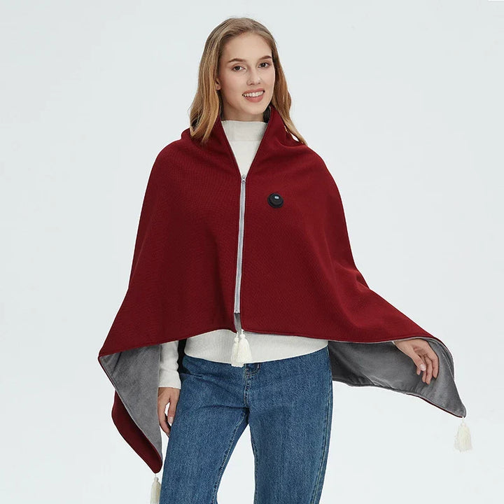 Electric Heated Blanket 140 x 80 cm | 3 Heat Settings, 8 Heating Zones | USB-Powered, Washable, Powerbank Included 4